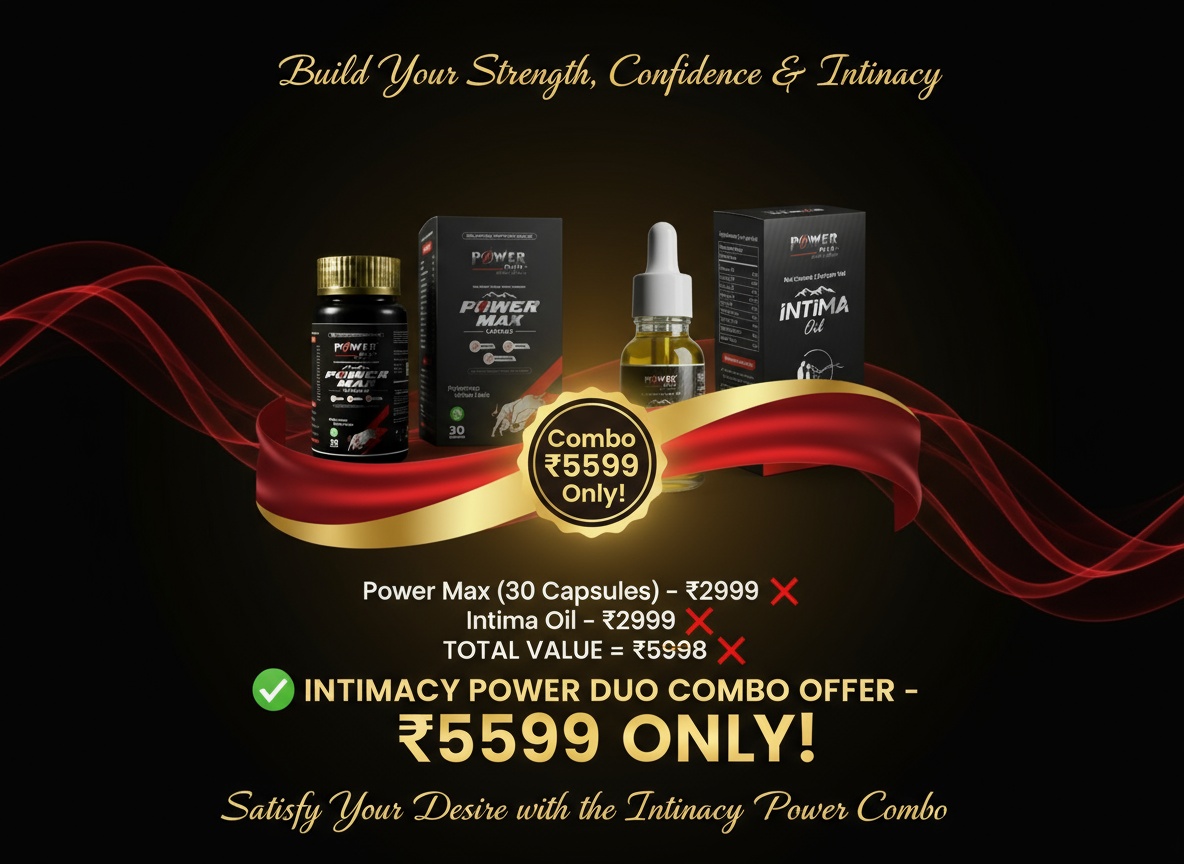 power max capsule 30 + intima oil combo power max capsule 30 + intima oil combo